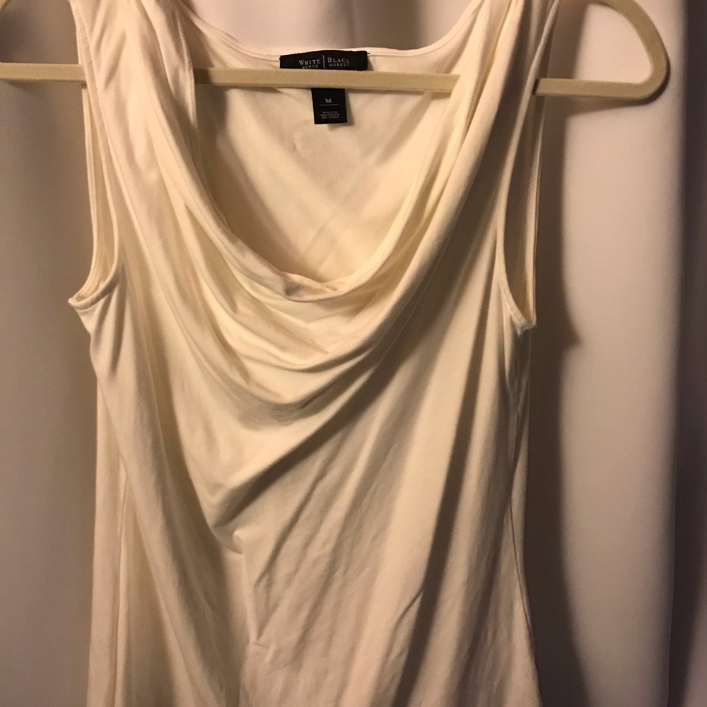 White tank top
